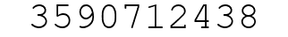 Number 3590712438.
