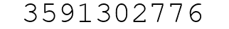 Number 3591302776.
