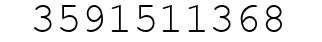 Number 3591511368.