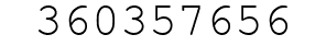 Number 360357656.