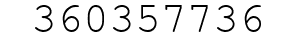 Number 360357736.