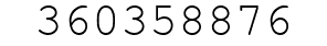 Number 360358876.