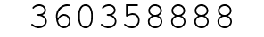 Number 360358888.