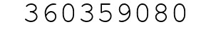 Number 360359080.