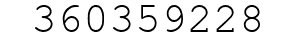 Number 360359228.