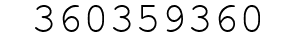 Number 360359360.