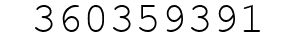 Number 360359391.