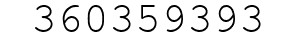 Number 360359393.