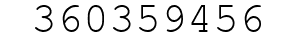 Number 360359456.