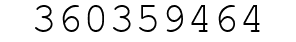 Number 360359464.