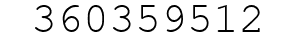 Number 360359512.