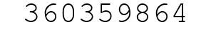 Number 360359864.