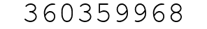Number 360359968.