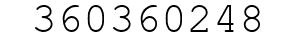 Number 360360248.