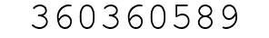 Number 360360589.