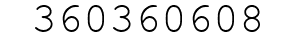 Number 360360608.