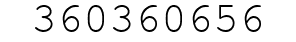Number 360360656.