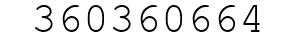 Number 360360664.