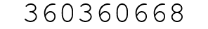 Number 360360668.
