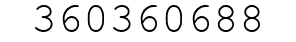 Number 360360688.