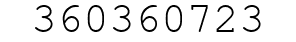 Number 360360723.