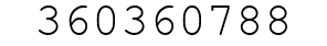 Number 360360788.