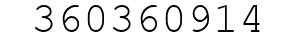 Number 360360914.