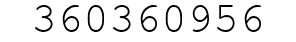 Number 360360956.