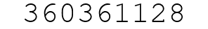Number 360361128.