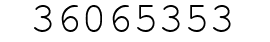 Number 36065353.