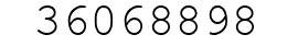 Number 36068898.
