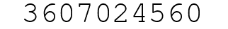 Number 3607024560.