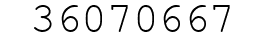 Number 36070667.