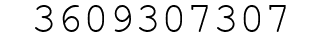 Number 3609307307.