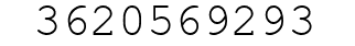 Number 3620569293.