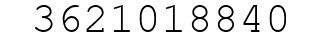 Number 3621018840.