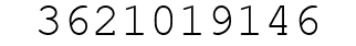 Number 3621019146.