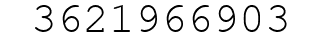 Number 3621966903.