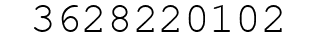 Number 3628220102.