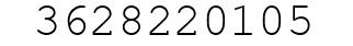 Number 3628220105.