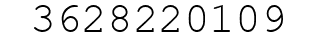 Number 3628220109.