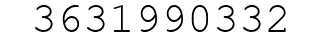 Number 3631990332.