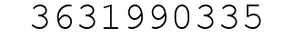 Number 3631990335.