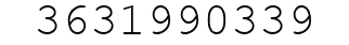 Number 3631990339.