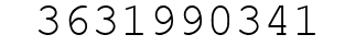 Number 3631990341.
