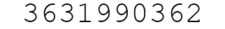 Number 3631990362.
