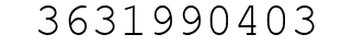 Number 3631990403.