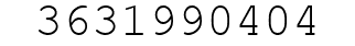 Number 3631990404.
