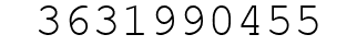 Number 3631990455.