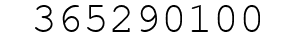 Number 365290100.